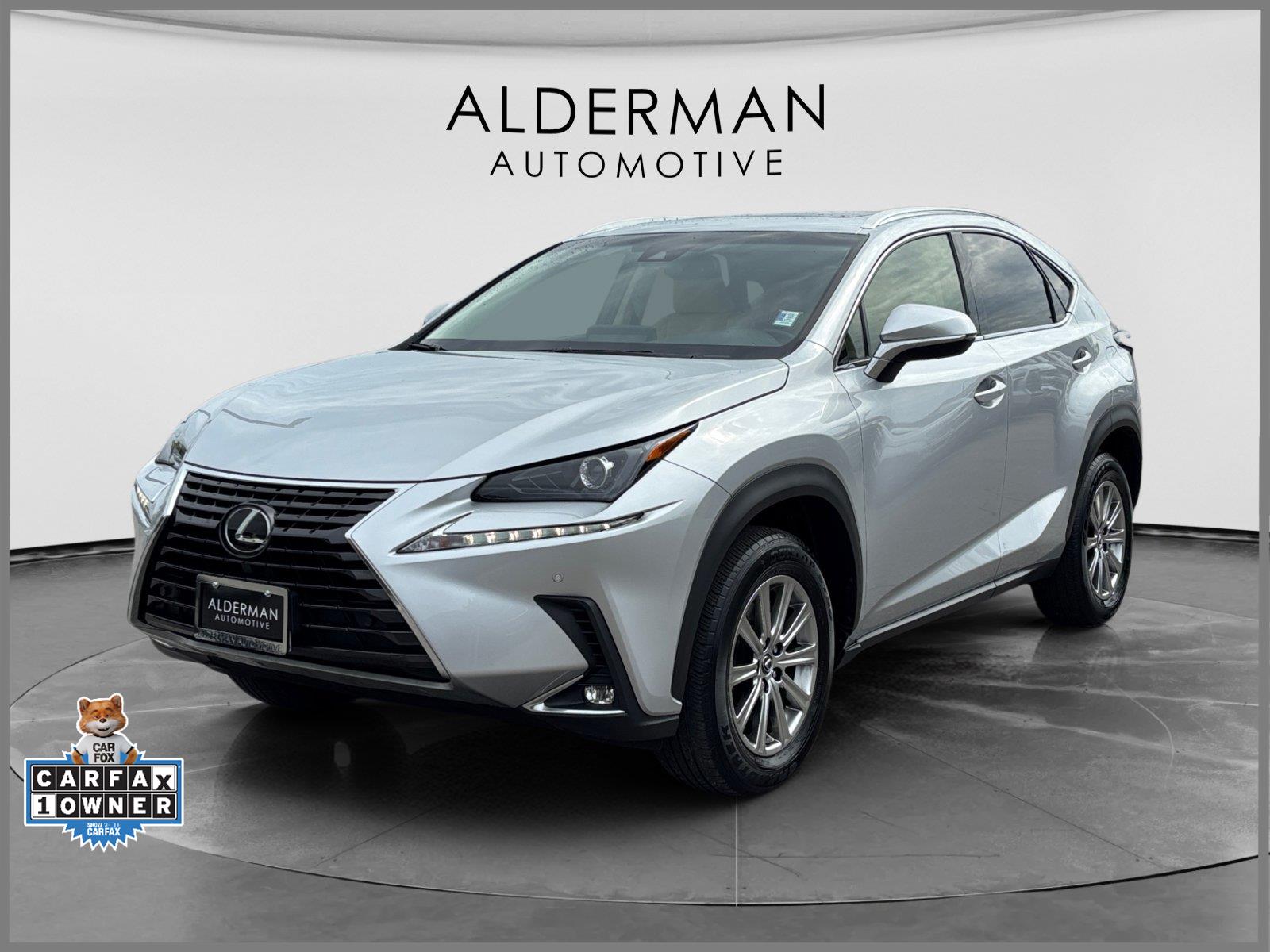 Silver Lining Metallic 2019 Lexus NX SUV / Crossover All-Wheel Drive Automatic