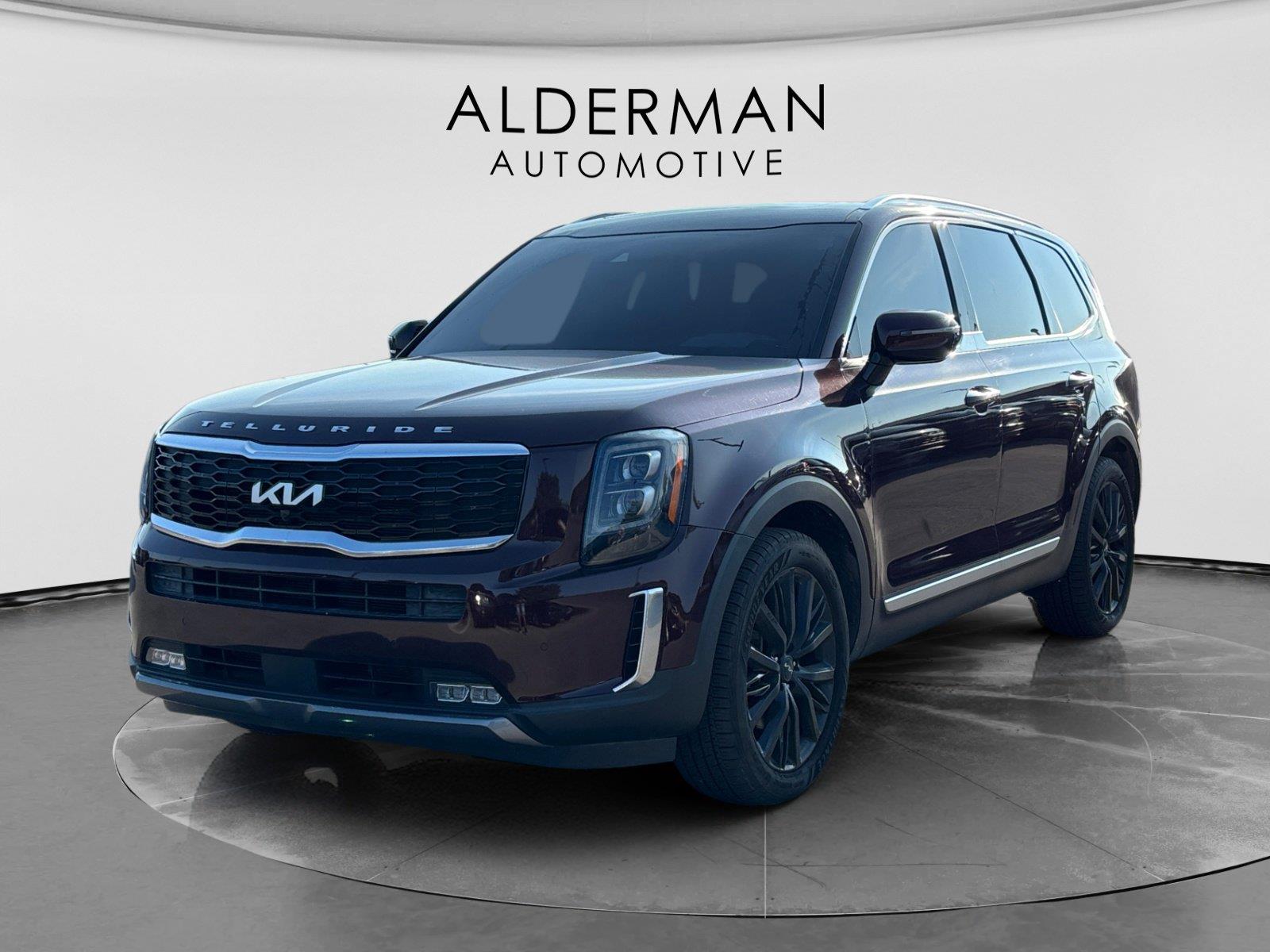 Red (Sangria) 2022 Kia Telluride SUV / Crossover Front-Wheel Drive Automatic