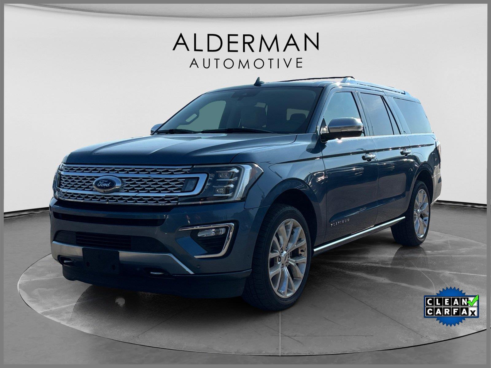 Blue 2019 Ford Expedition SUV / Crossover Four-Wheel Drive Automatic