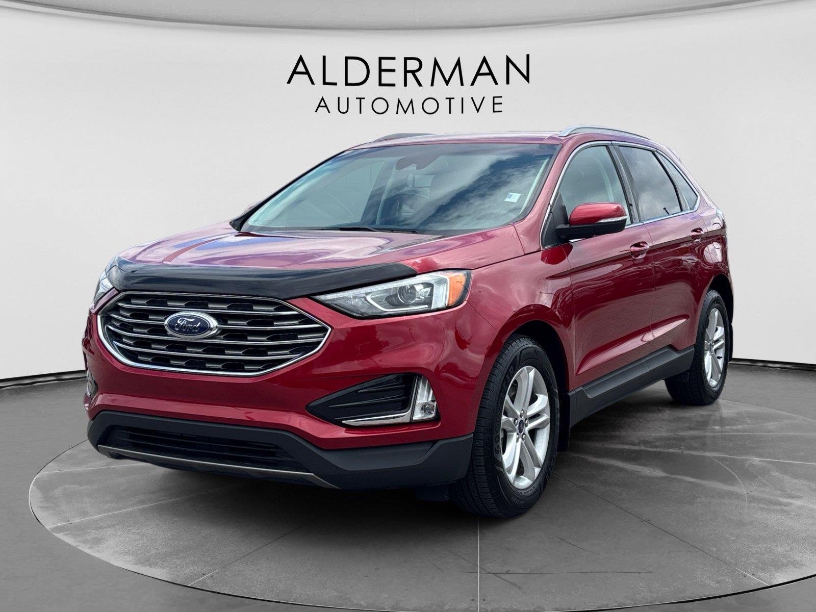 Rapid Red Metallic Tinted Clearcoat 2020 Ford Edge SUV / Crossover All-Wheel Drive 8-Speed Automatic