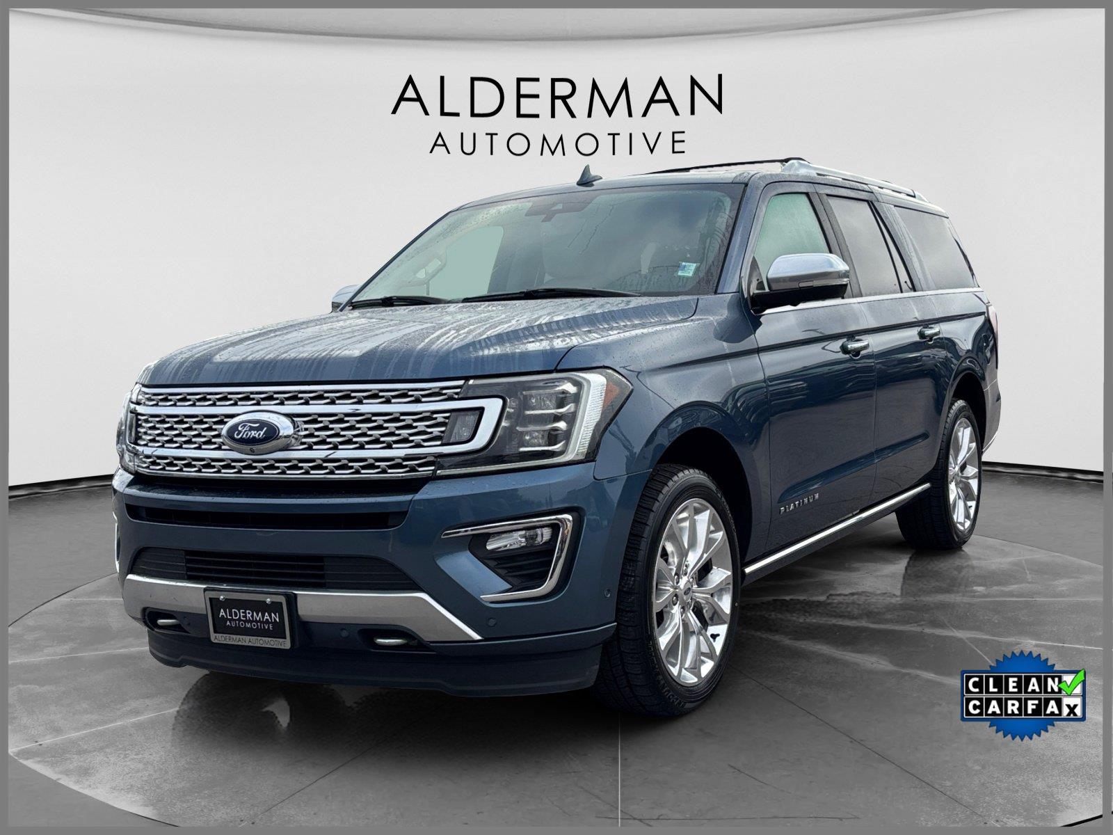 Blue 2019 Ford Expedition SUV / Crossover Four-Wheel Drive Automatic
