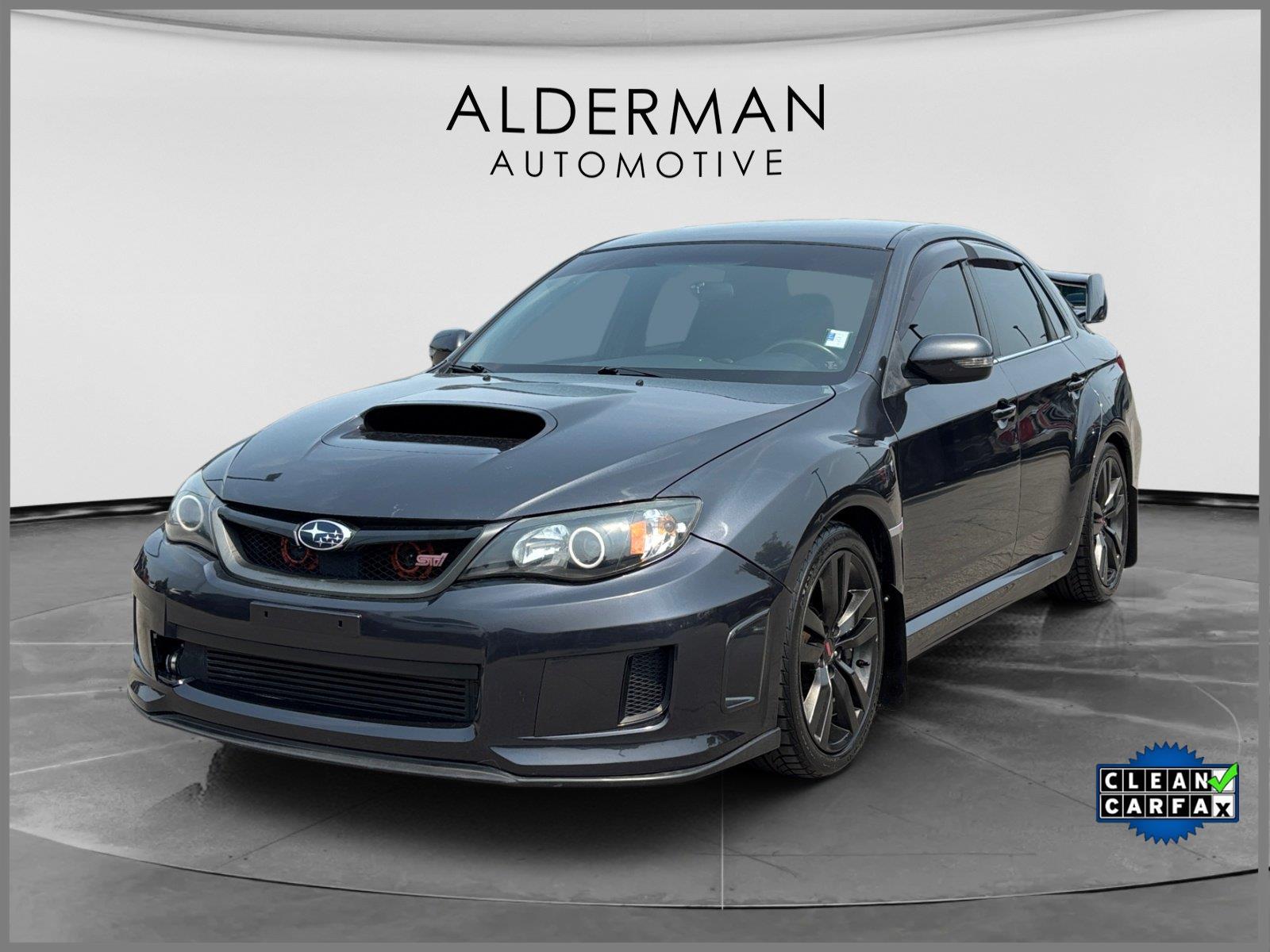 Dark Gray Metallic 2013 Subaru Impreza WRX STI Sedan All-Wheel Drive Manual