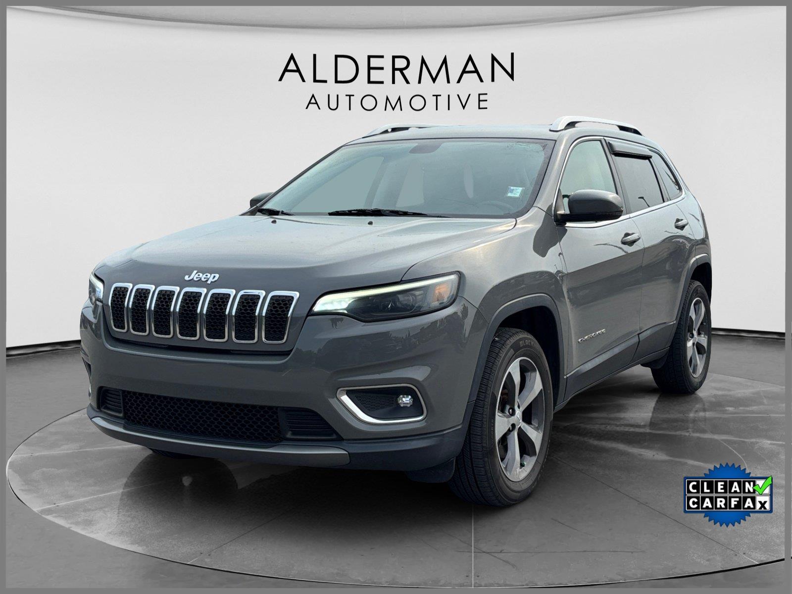 Sting-Gray Clearcoat 2019 Jeep Cherokee SUV / Crossover Four-Wheel Drive 9-Speed Automatic