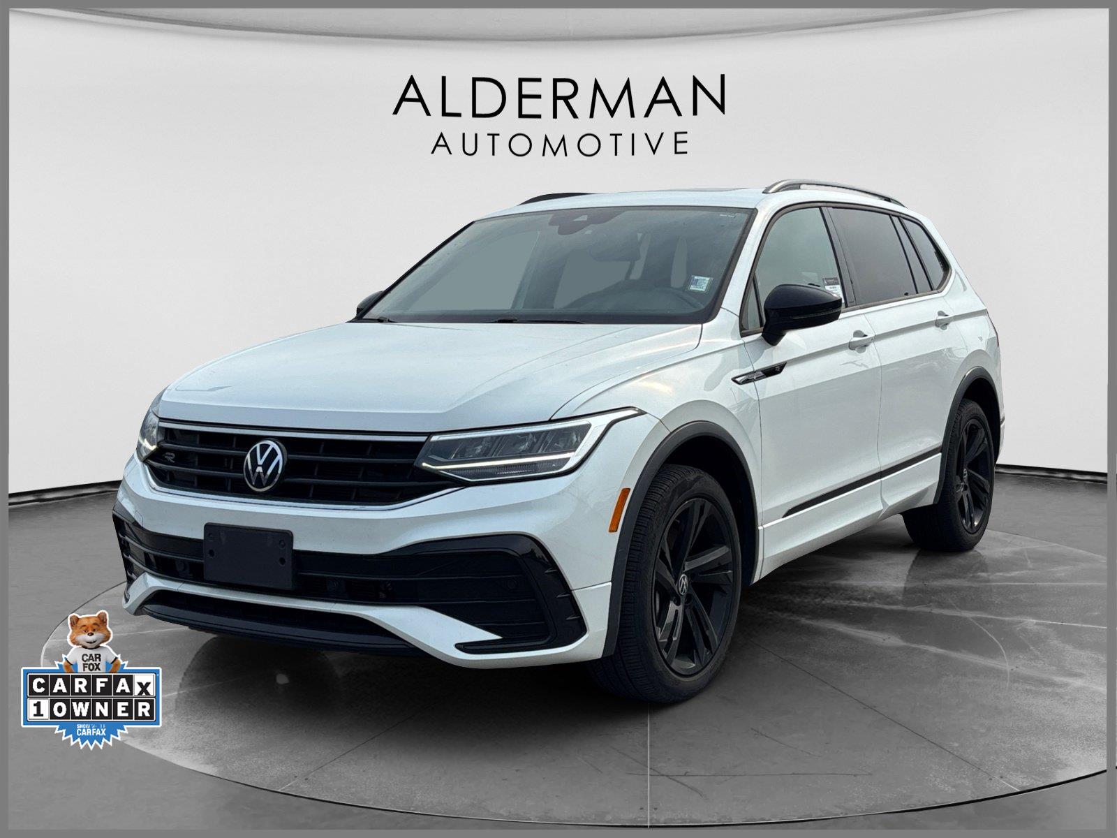 Opal White Pearl 2023 Volkswagen Tiguan SUV / Crossover All-Wheel Drive Automatic
