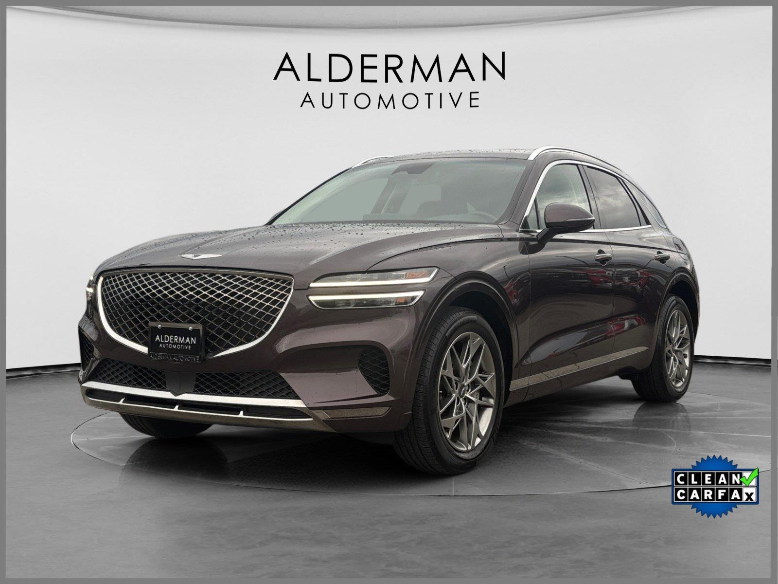 Red (Barossa Burgundy) 2023 Genesis GV70 SUV / Crossover All-Wheel Drive Automatic