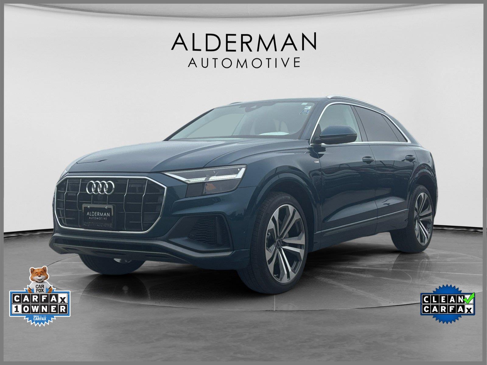 Galaxy Blue Metallic 2022 Audi Q8 SUV / Crossover All-Wheel Drive Automatic