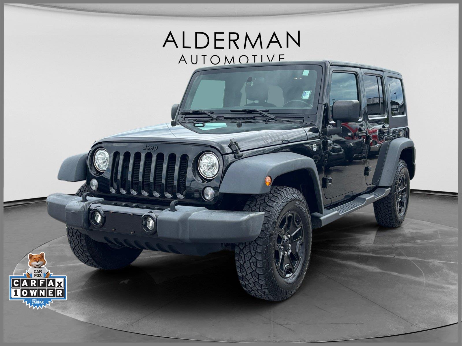 Black Clearcoat 2018 Jeep Wrangler SUV / Crossover Four-Wheel Drive 5-Speed Automatic