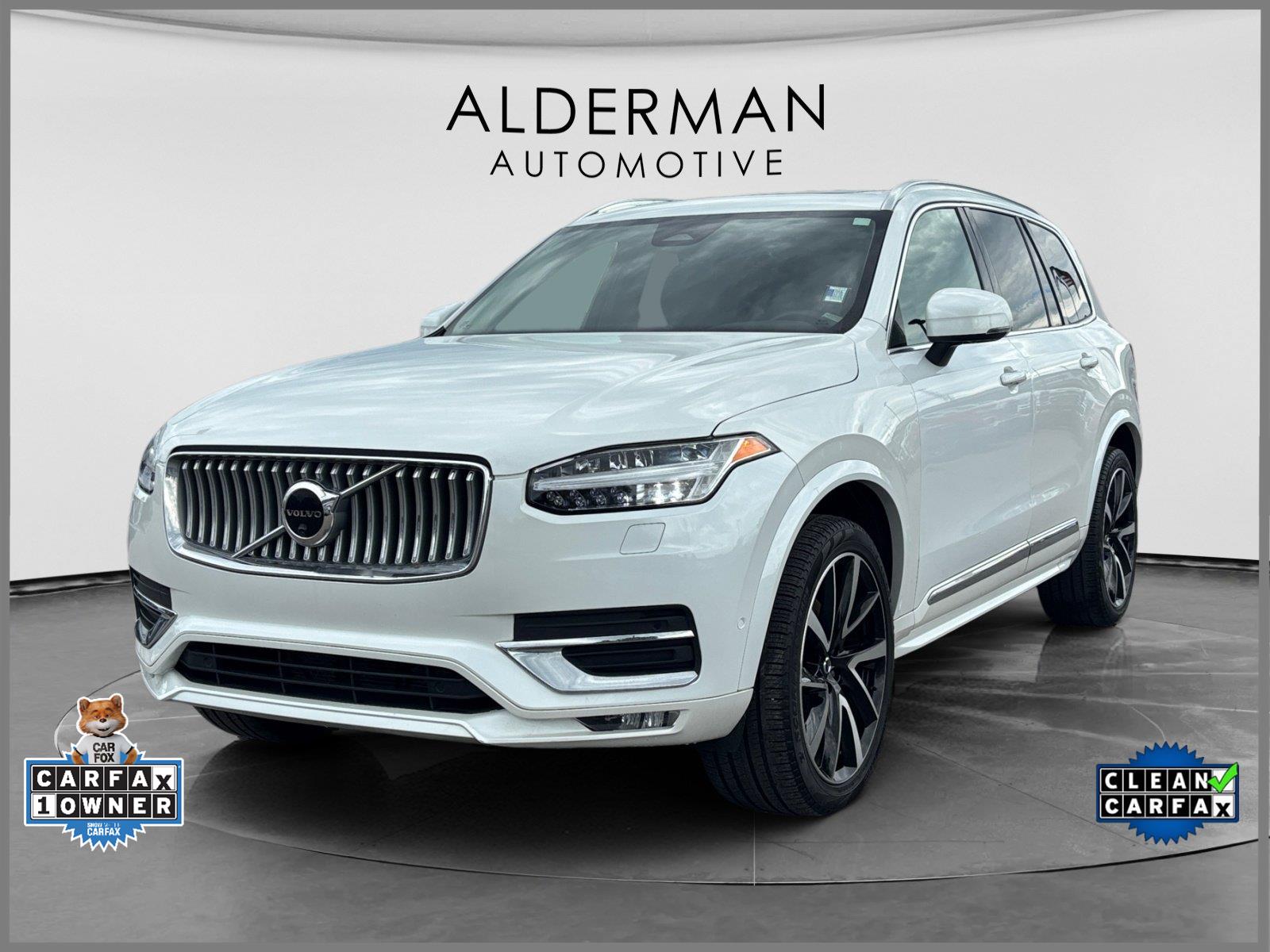 Crystal White Metallic 2023 Volvo XC90 SUV / Crossover All-Wheel Drive Automatic