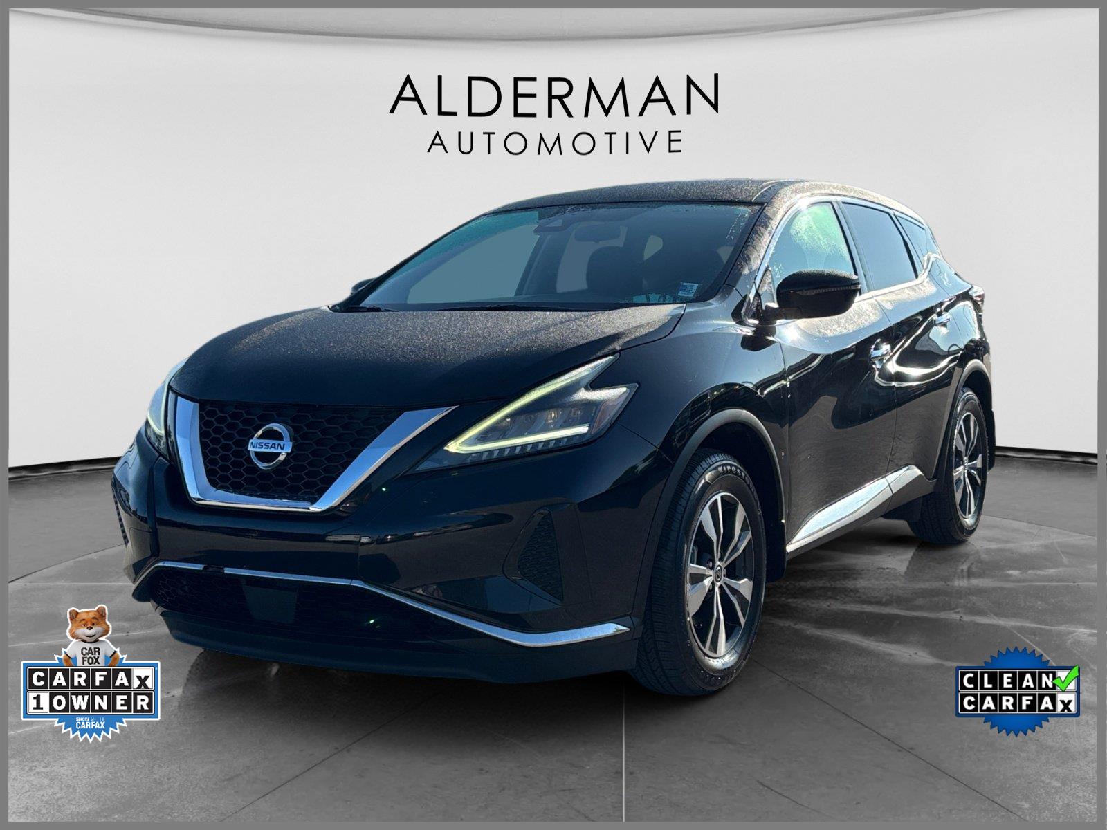 Super Black Metallic 2020 Nissan Murano SUV / Crossover Front-Wheel Drive Continuously Variable Transmission