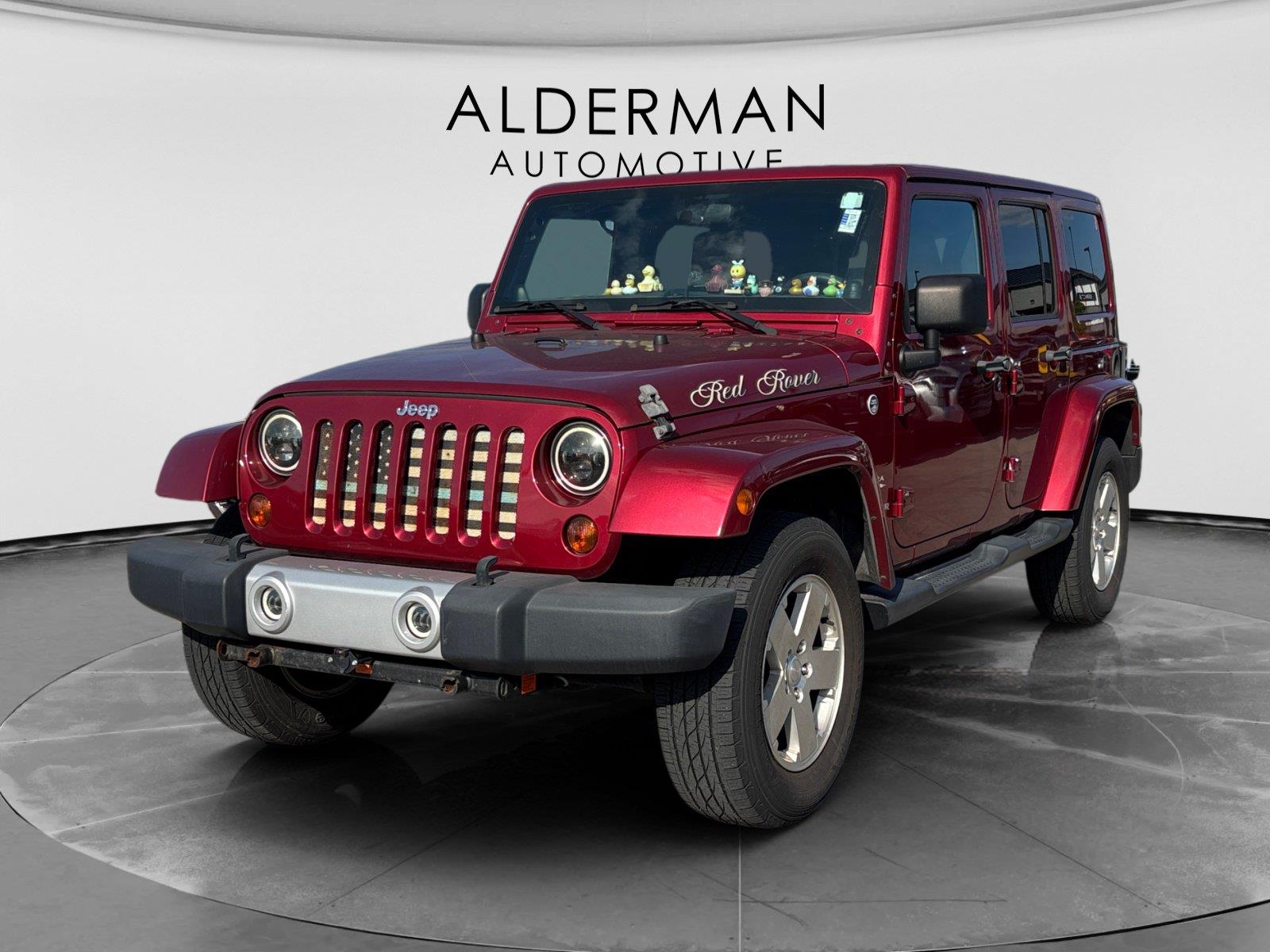 Deep Cherry Red Crystal Pearlcoat 2012 Jeep Wrangler SUV / Crossover Four-Wheel Drive 5-Speed Automatic