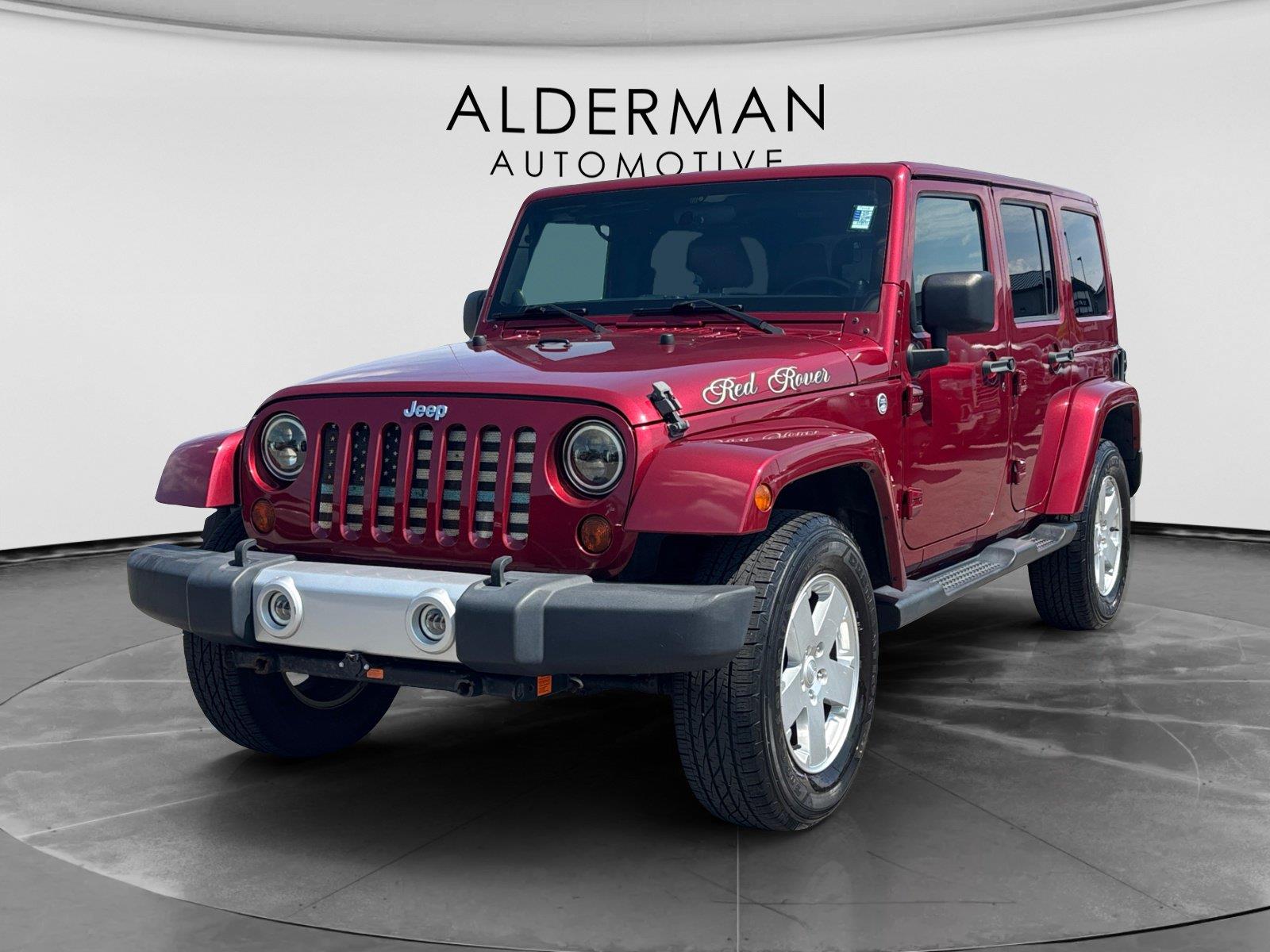 Deep Cherry Red Crystal Pearlcoat 2012 Jeep Wrangler SUV / Crossover Four-Wheel Drive 5-Speed Automatic