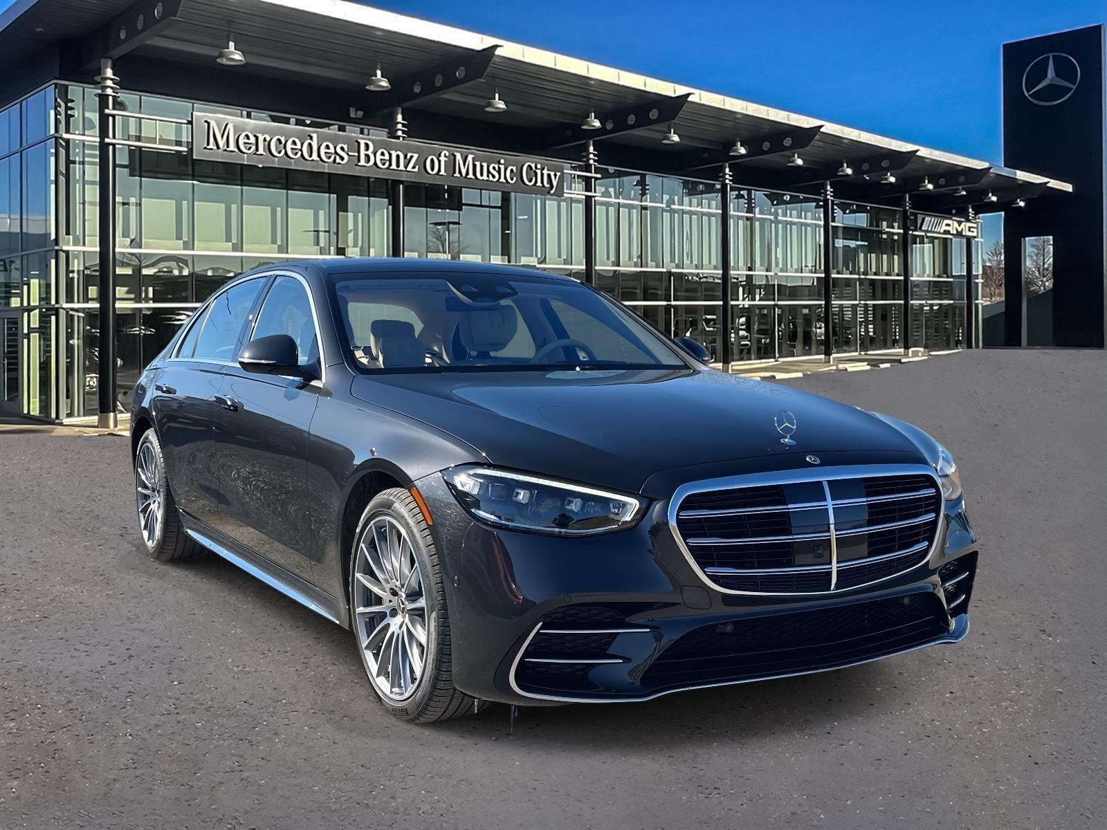 Gray (Graphite Grey Metallic) 2025 Mercedes-Benz S-Class S 580e 4MATIC Sedan All-Wheel Drive Automatic