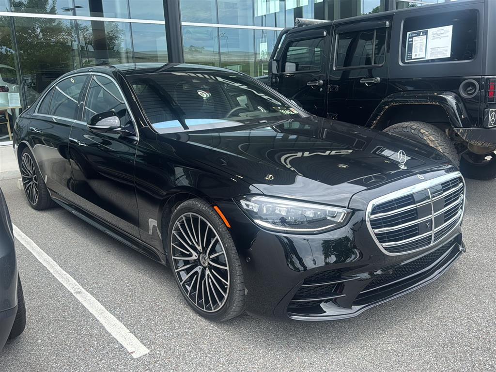 Black 2022 Mercedes-Benz S-Class Sedan All-Wheel Drive Automatic