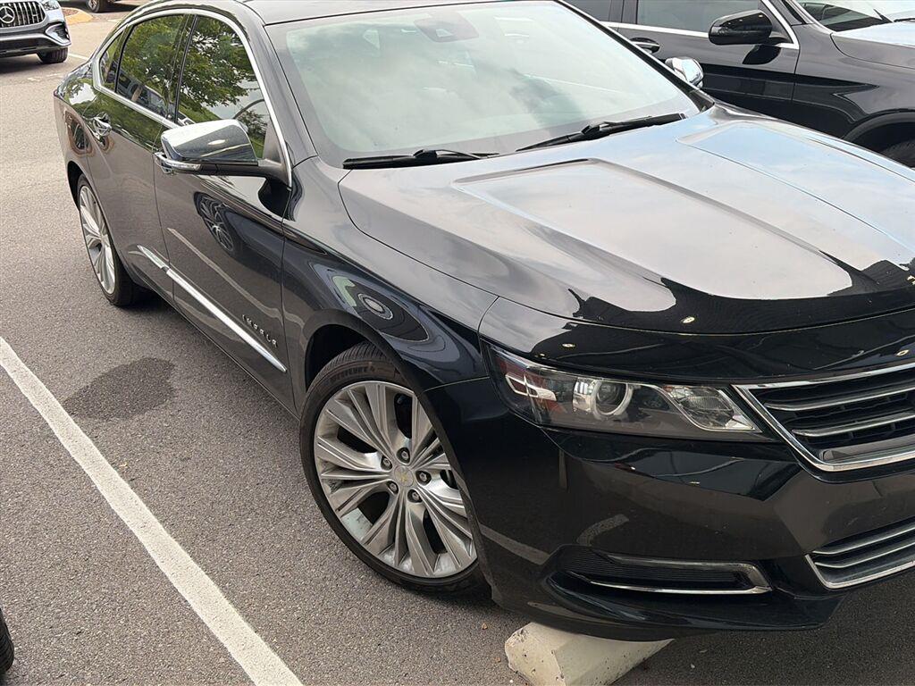 Black 2016 Chevrolet Impala Sedan Front-Wheel Drive 6-Speed Automatic