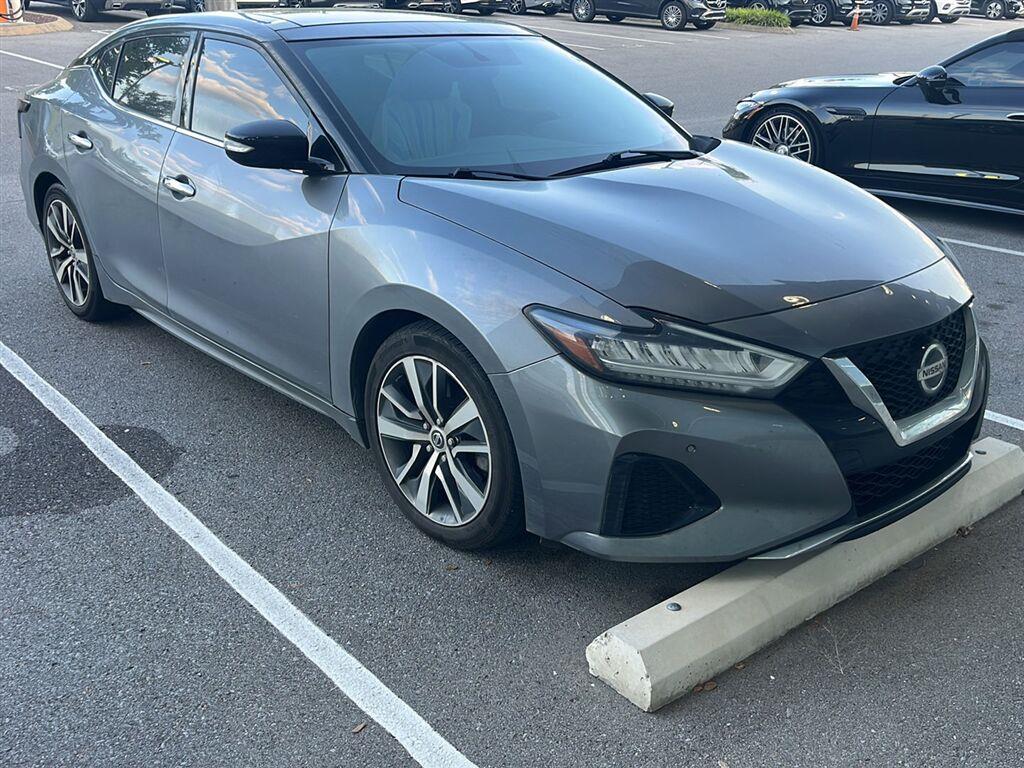 Gray (Gun Metallic) 2019 Nissan Maxima Sedan Front-Wheel Drive Continuously Variable Transmission