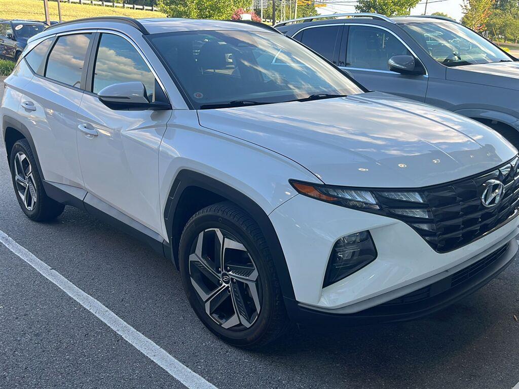 Serenity White Pearl 2023 Hyundai Tucson SUV / Crossover All-Wheel Drive Automatic