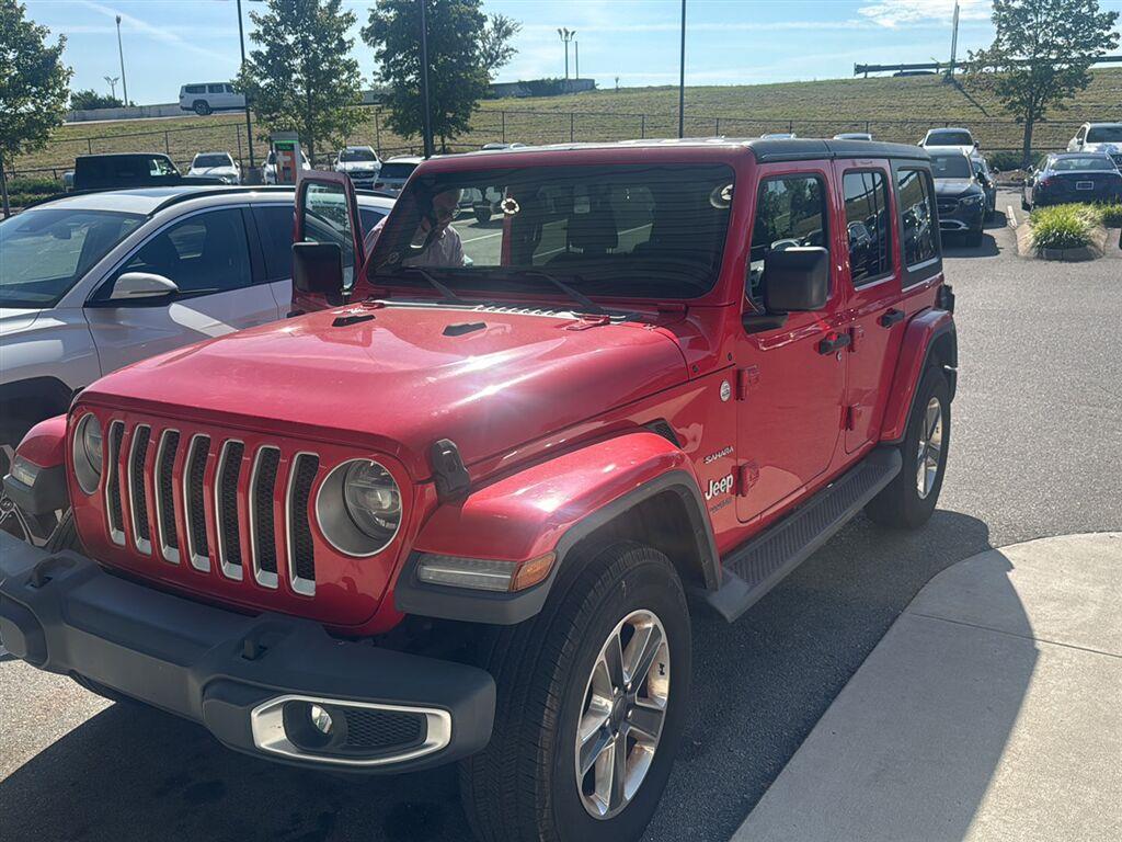 Firecracker Red Clearcoat 2019 Jeep Wrangler SUV / Crossover Four-Wheel Drive 8-Speed Automatic