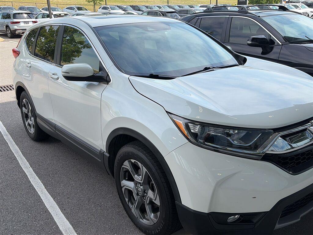 White Diamond Pearl 2018 Honda CR-V SUV / Crossover Front-Wheel Drive Continuously Variable Transmission