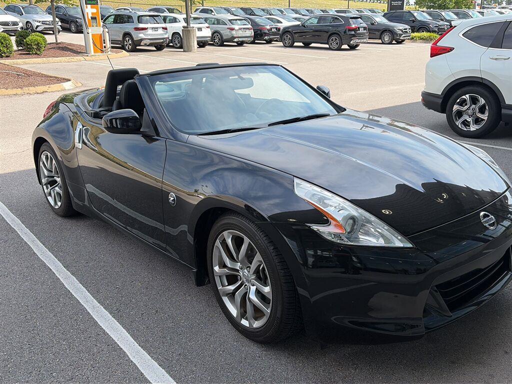 Gray (Magnetic Black Metallic) 2012 Nissan 370Z Convertible Rear-Wheel Drive Automatic