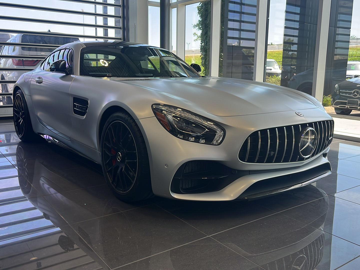 designo Iridium Silver Magno 2019 Mercedes-Benz AMG GT Coupe Rear-Wheel Drive Automatic