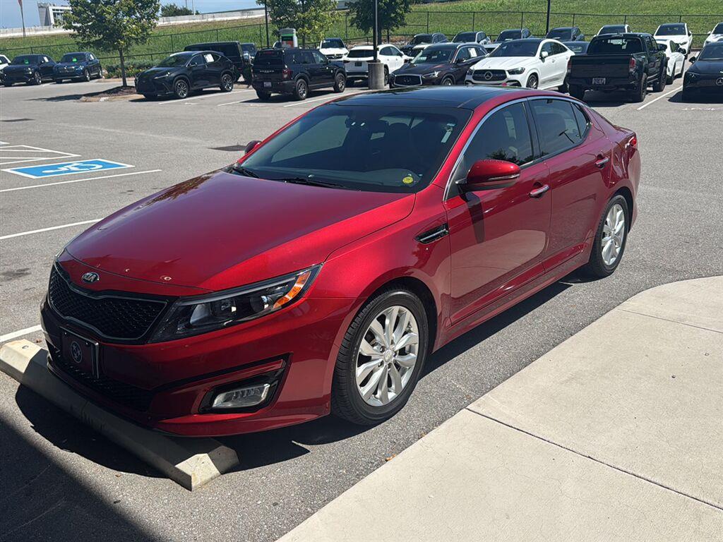 Remington Red 2015 Kia Optima Sedan Front-Wheel Drive Automatic