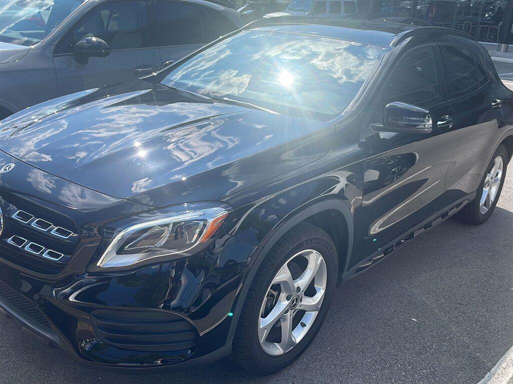 Night Black 2020 Mercedes-Benz GLA SUV / Crossover Front-Wheel Drive Automatic