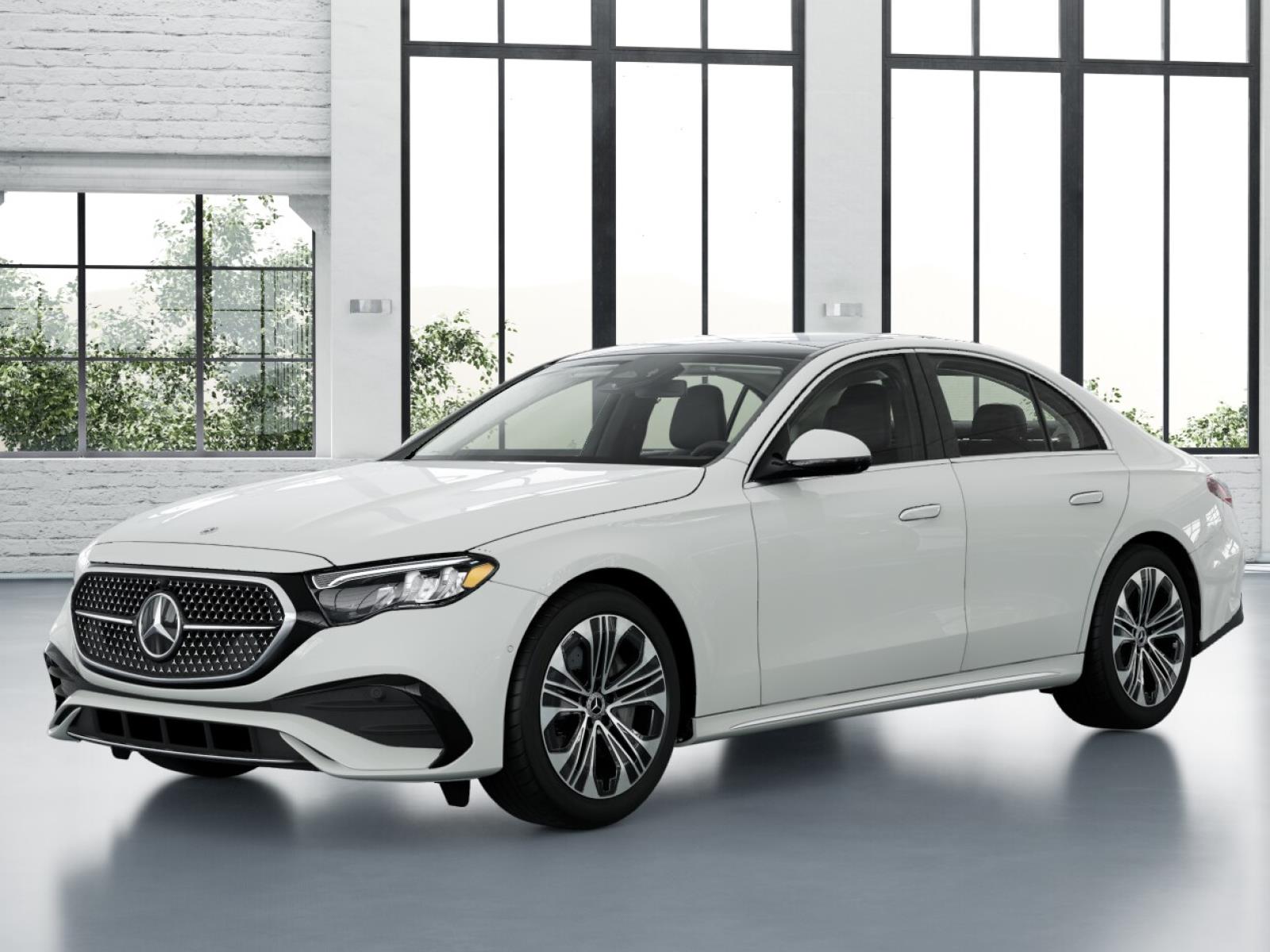 White 2026 Mercedes-Benz E-Class E 450 4MATIC Sedan All-Wheel Drive Automatic