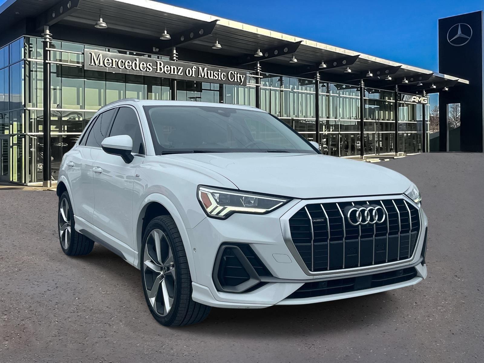 Glacier White Metallic 2021 Audi Q3 quattro Premium Plus S Line 45 TFSI SUV / Crossover All-Wheel Drive Automatic