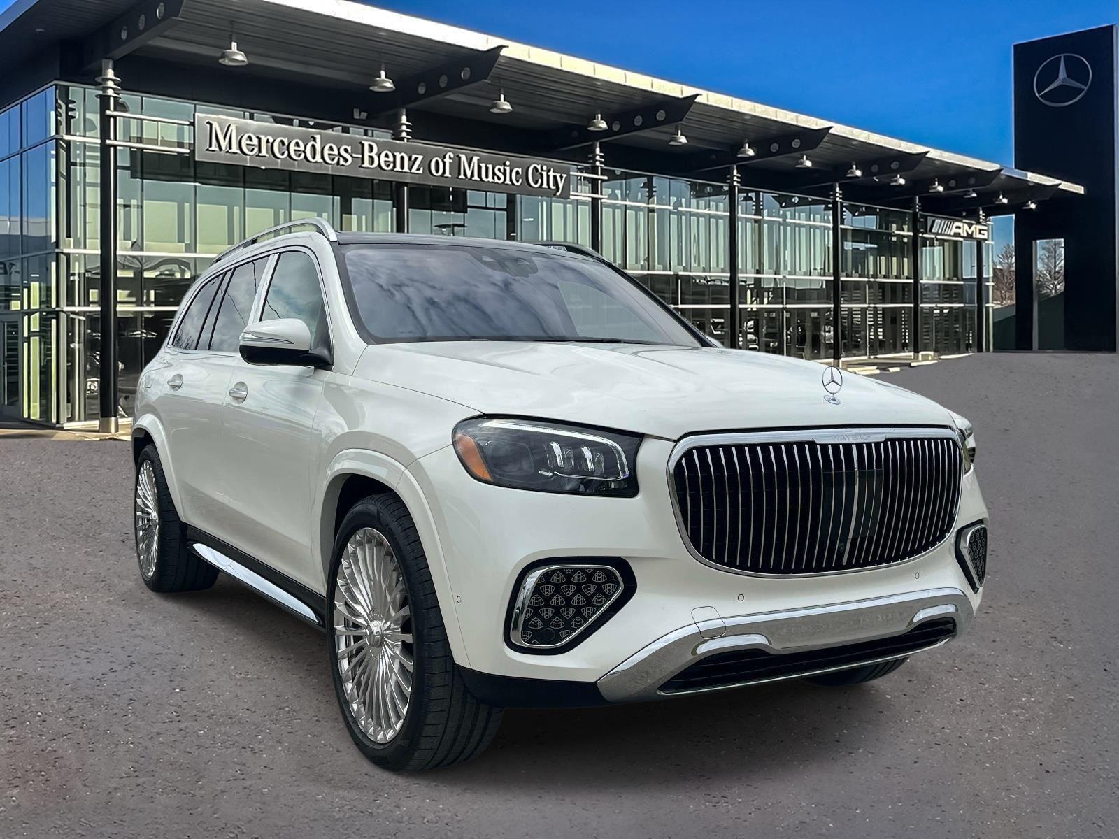 MANUFAKTUR Diamond White Bright 2024 Mercedes-Benz GLS 600 Mercedes-Maybach 4MATIC SUV / Crossover All-Wheel Drive Automatic