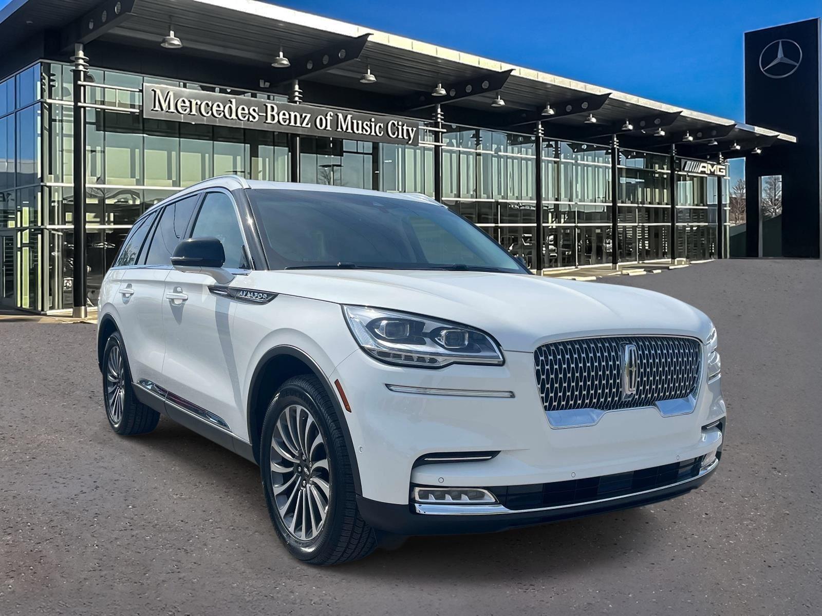 Pristine White Metallic Tri-Coat 2024 Lincoln Aviator Reserve AWD SUV / Crossover All-Wheel Drive Automatic