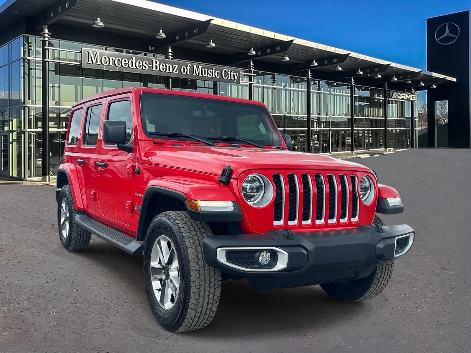 Firecracker Red Clearcoat 2022 Jeep Wrangler Unlimited Sahara 4WD SUV / Crossover Four-Wheel Drive 8-Speed Automatic