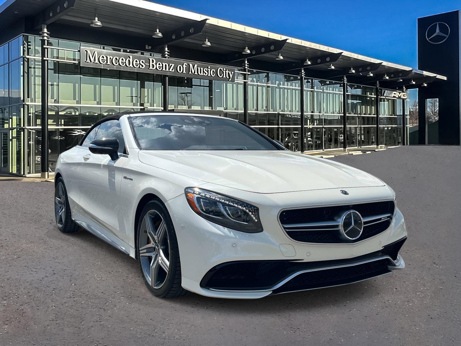 2017 Mercedes-Benz S-Class AMG S 63 Convertible 4MATIC