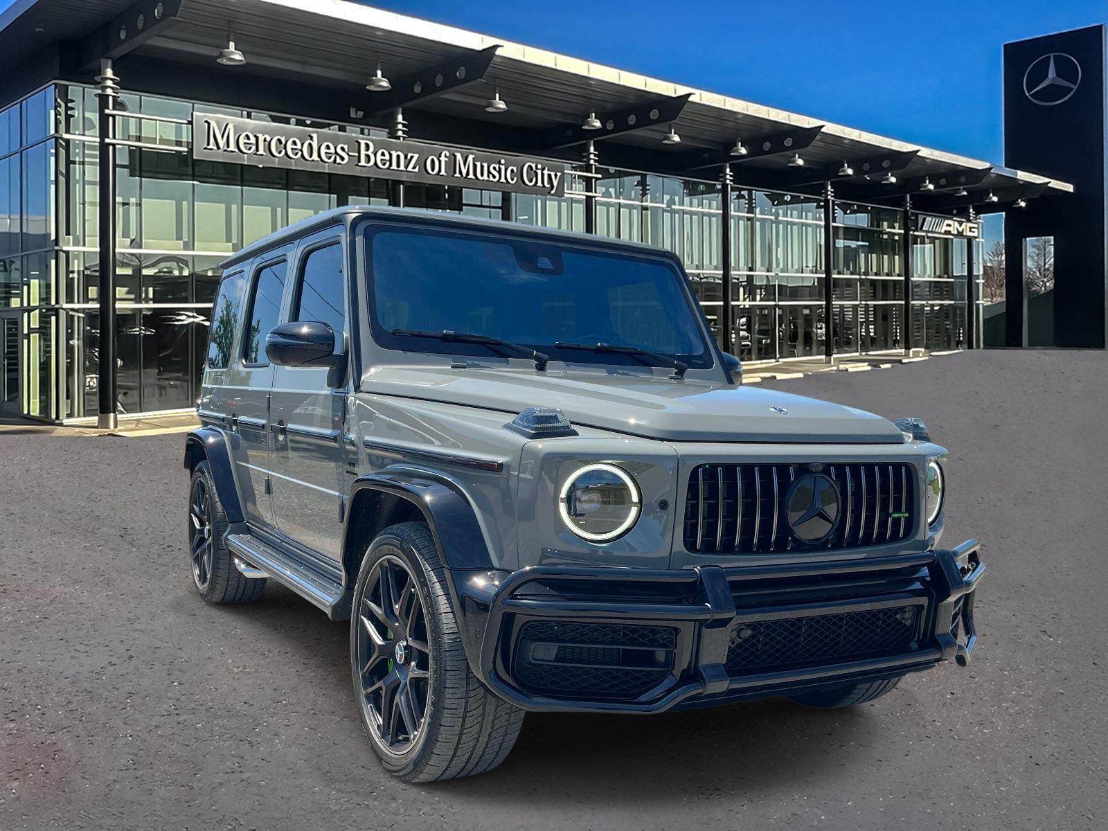 Gray (MANUFAKTUR Arabian Grey) 2024 Mercedes-Benz G-Class AMG G 63 4MATIC SUV / Crossover All-Wheel Drive Automatic
