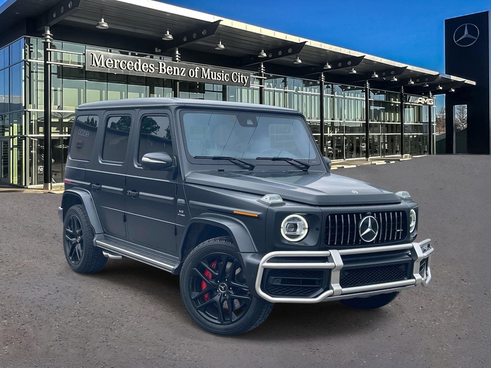 designo Night Black Magno 2021 Mercedes-Benz G-Class AMG G 63 4MATIC SUV / Crossover All-Wheel Drive Automatic