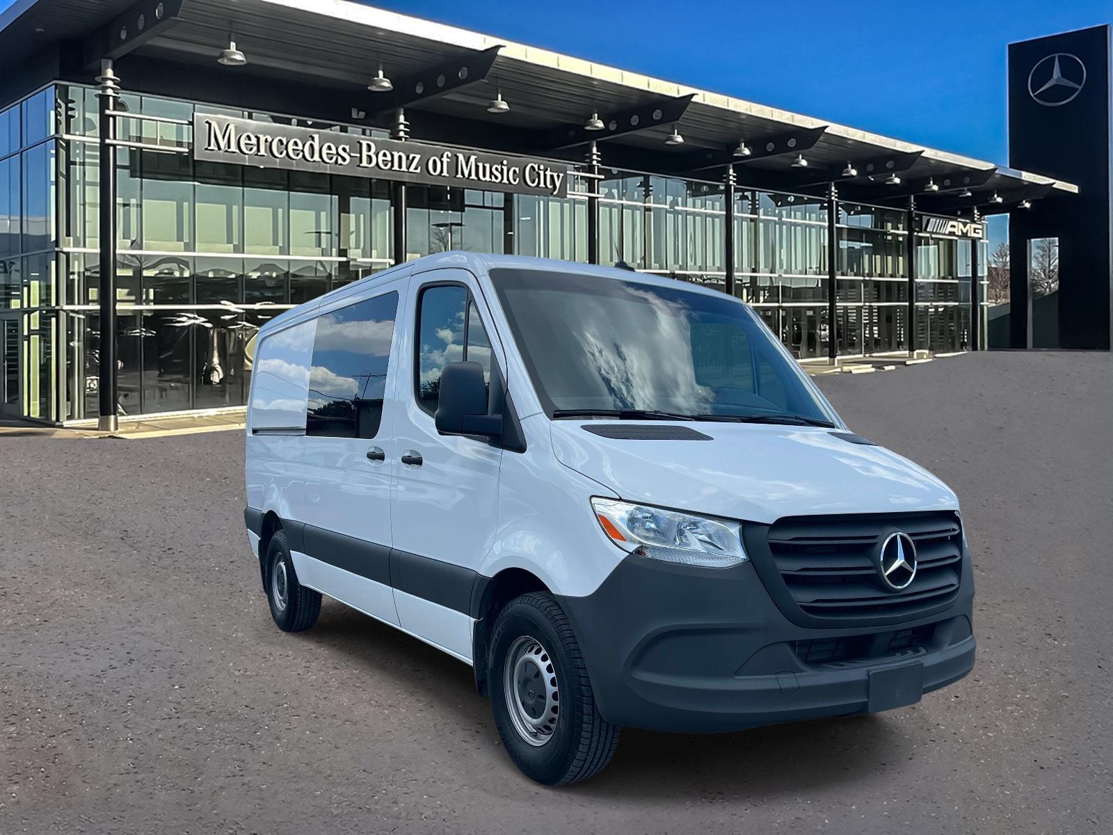 Arctic White 2024 Mercedes-Benz Sprinter 2500 144 Crew Van RWD Van Rear-Wheel Drive Automatic