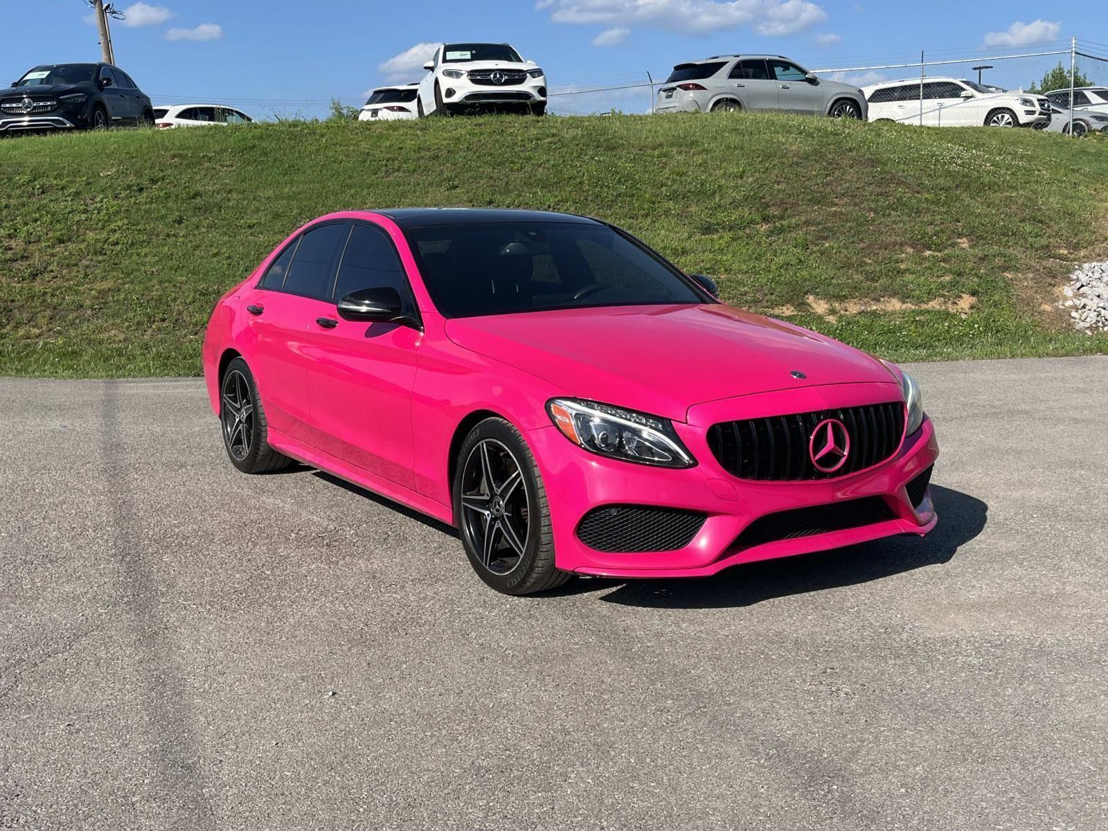 Black 2018 Mercedes-Benz C-Class Sedan All-Wheel Drive Automatic