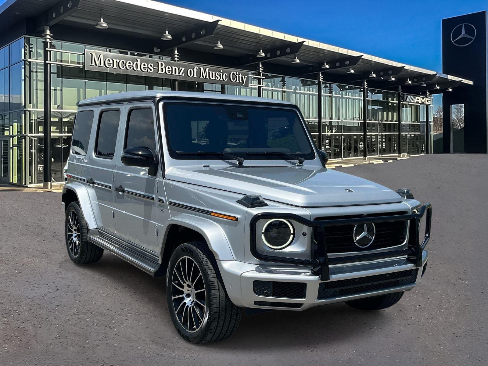 Iridium Silver Metallic 2019 Mercedes-Benz G-Class SUV / Crossover All-Wheel Drive Automatic