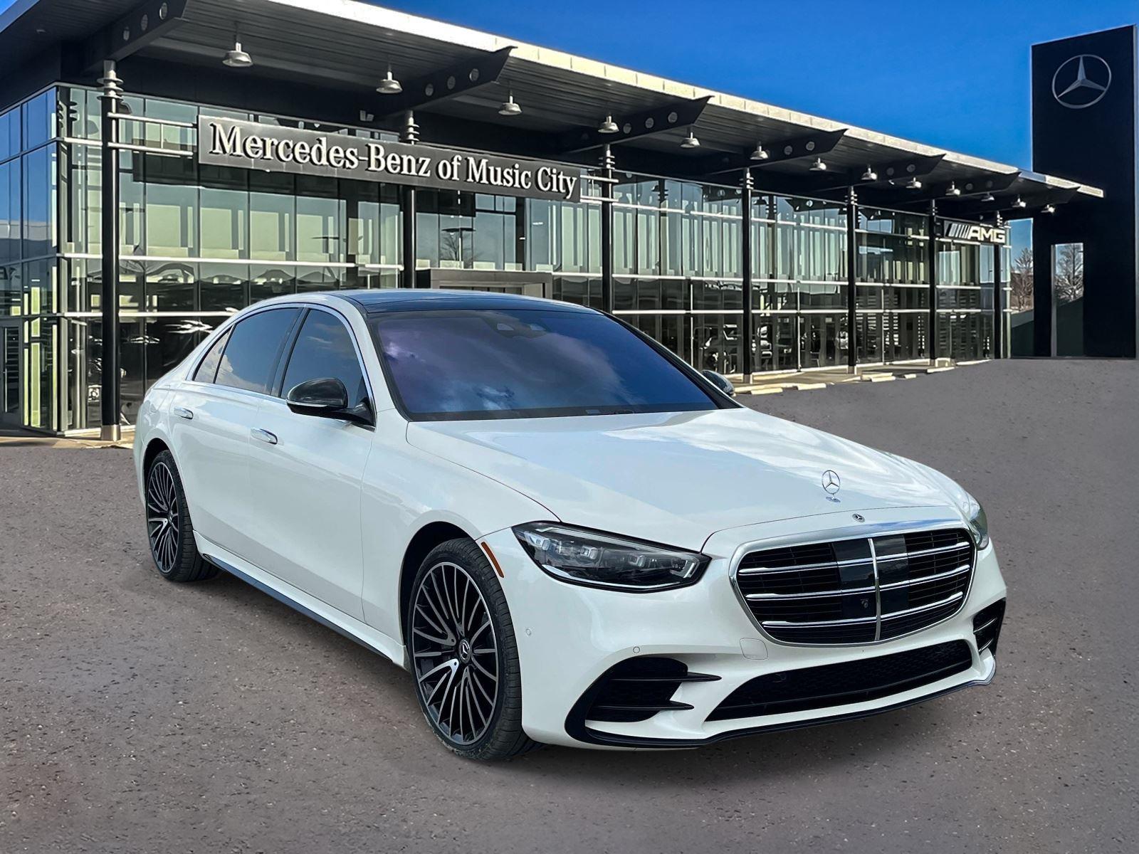 MANUFAKTUR Diamond White 2022 Mercedes-Benz S-Class Sedan All-Wheel Drive Automatic