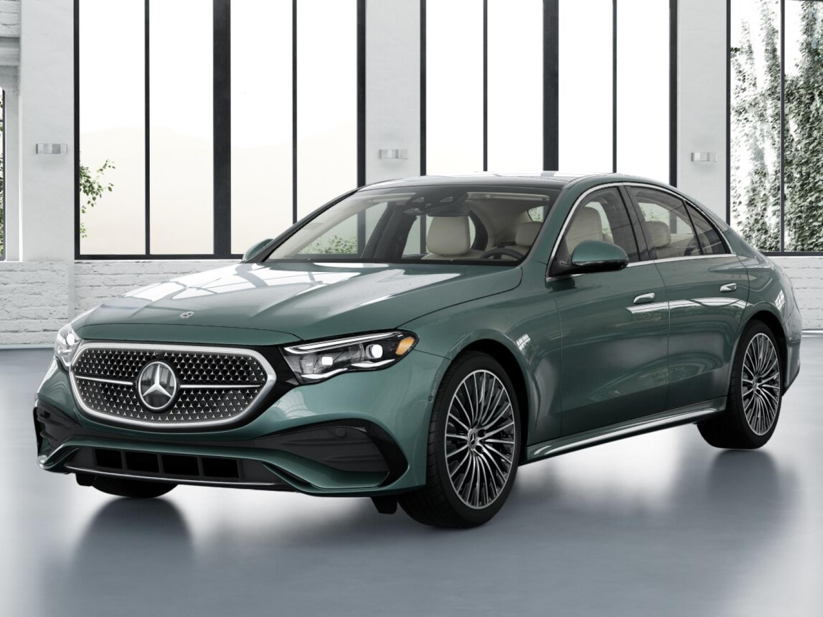 Verde Silver Metallic 2026 Mercedes-Benz E-Class Sedan All-Wheel Drive Automatic