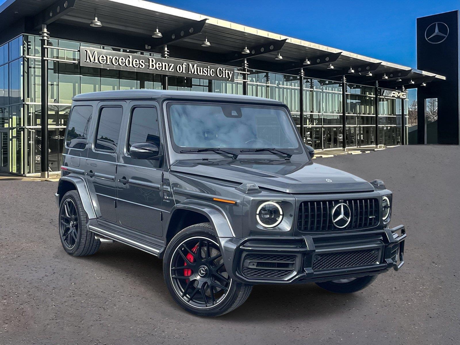 Gray (MANUFAKTUR Graphite Metallic) 2022 Mercedes-Benz G-Class SUV / Crossover All-Wheel Drive Automatic