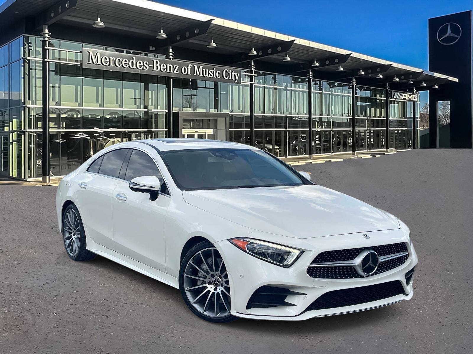 designo Diamond White Bright 2019 Mercedes-Benz CLS Sedan Rear-Wheel Drive Automatic