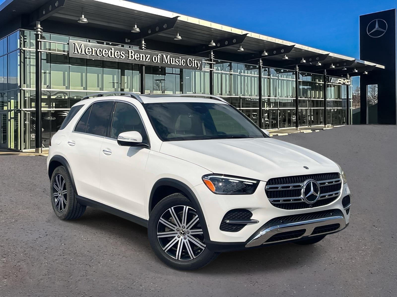 Polar White 2025 Mercedes-Benz GLE SUV / Crossover All-Wheel Drive Automatic
