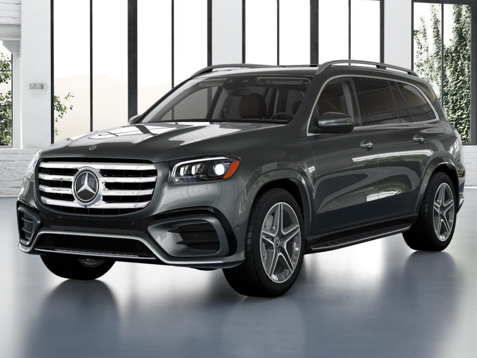 Gray (Selenite Grey Metallic) 2026 Mercedes-Benz GLS SUV / Crossover All-Wheel Drive Automatic