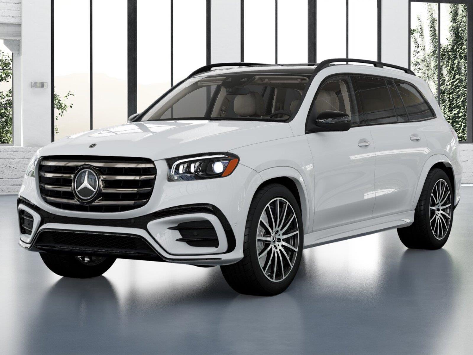 Polar White 2026 Mercedes-Benz GLS SUV / Crossover All-Wheel Drive Automatic
