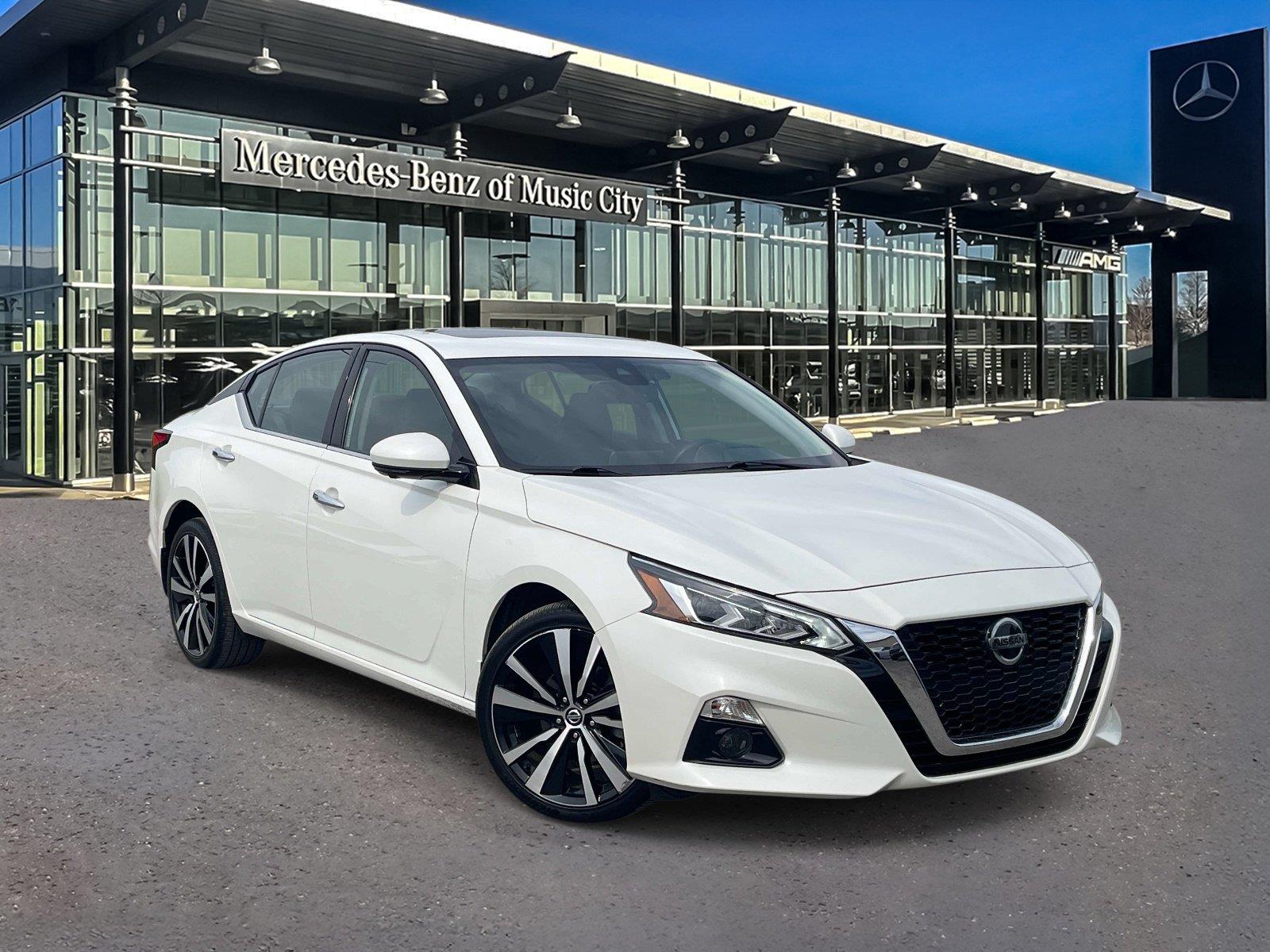 Pearl White Tricoat 2021 Nissan Altima Sedan All-Wheel Drive Continuously Variable Transmission