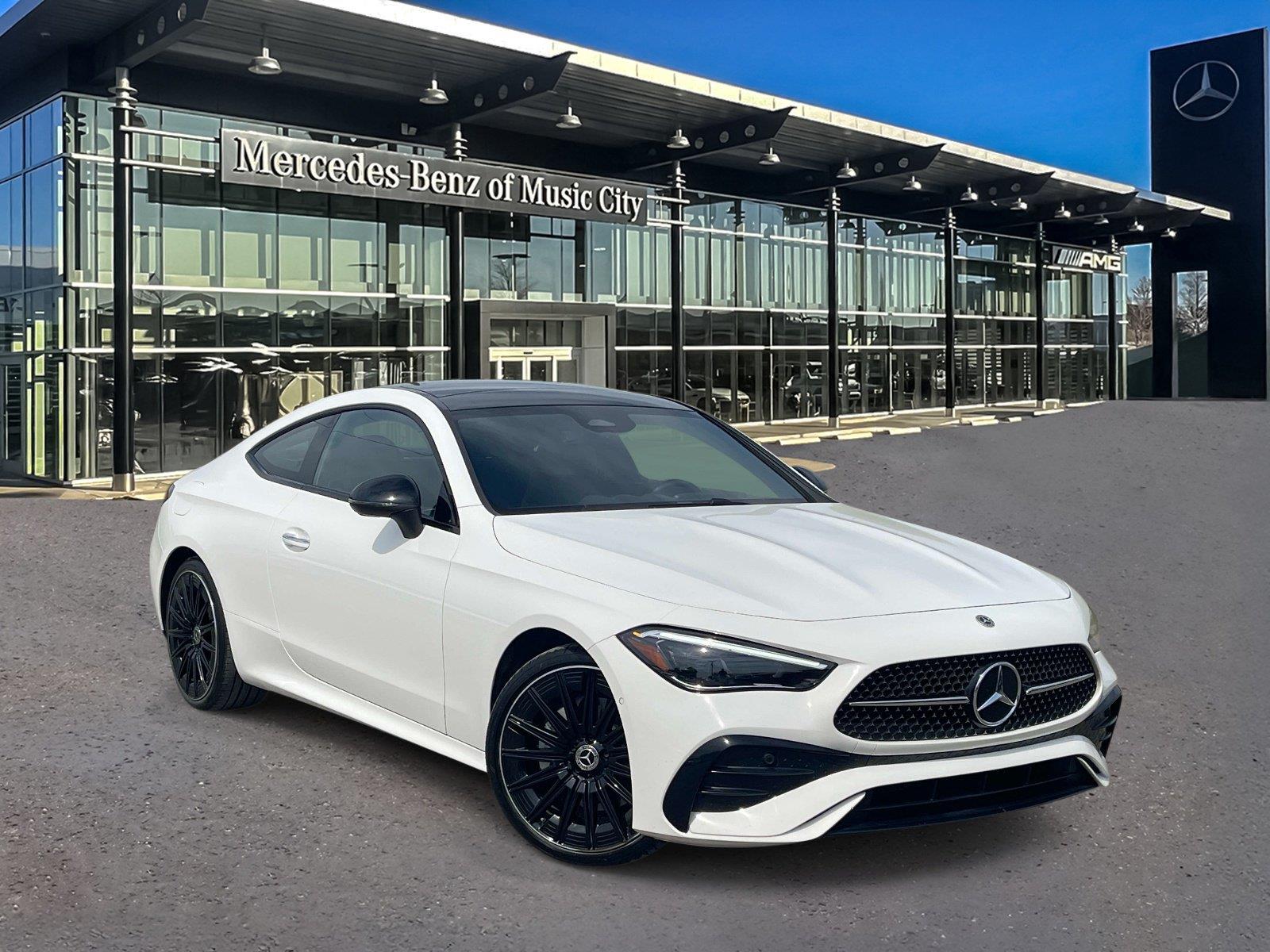 Polar White 2024 Mercedes-Benz CLE Coupe All-Wheel Drive Automatic