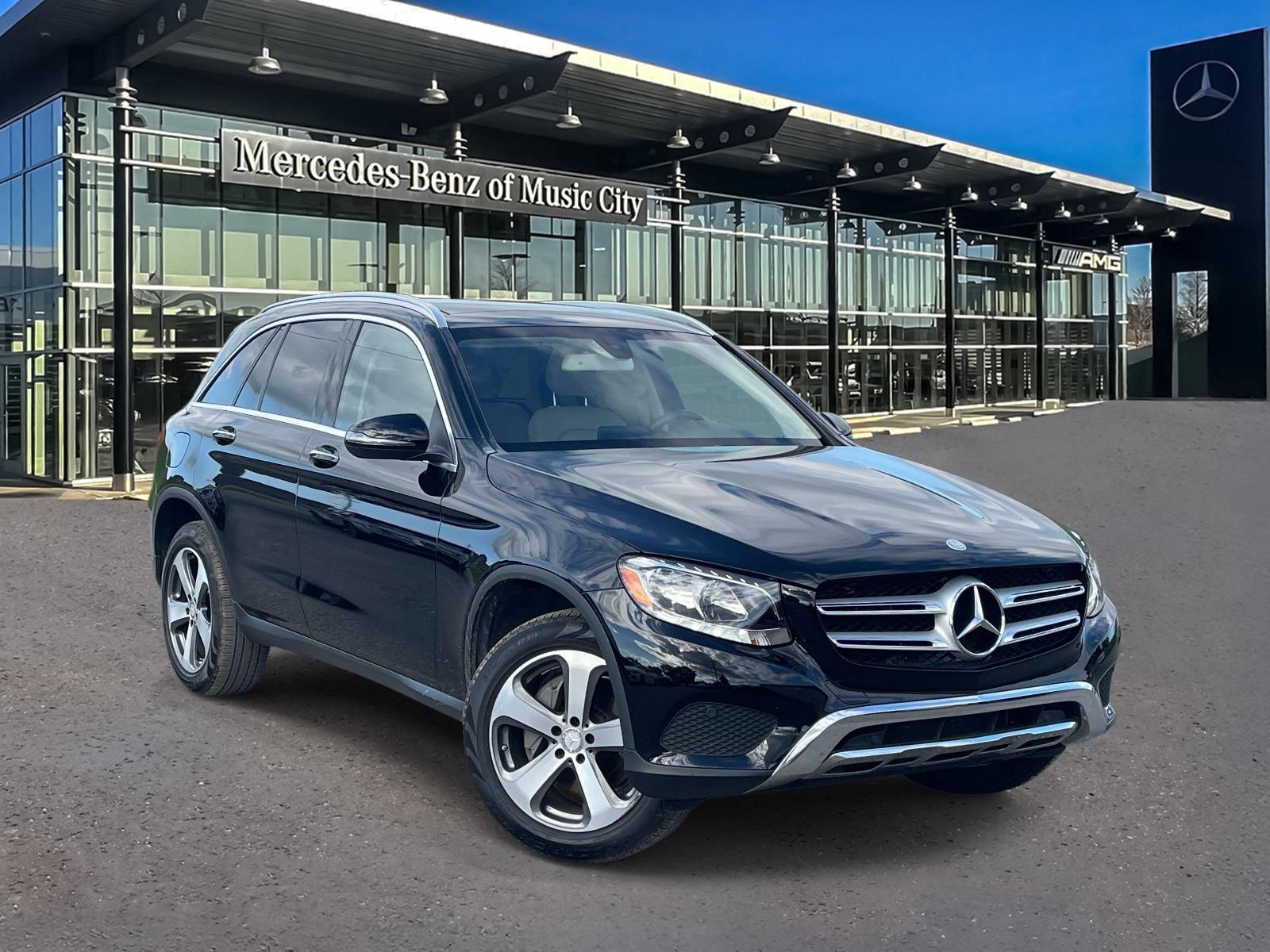 Black 2017 Mercedes-Benz GLC SUV / Crossover Rear-Wheel Drive Automatic