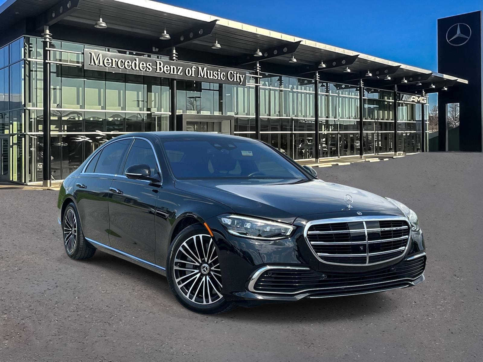 Black 2021 Mercedes-Benz S-Class Sedan All-Wheel Drive Automatic