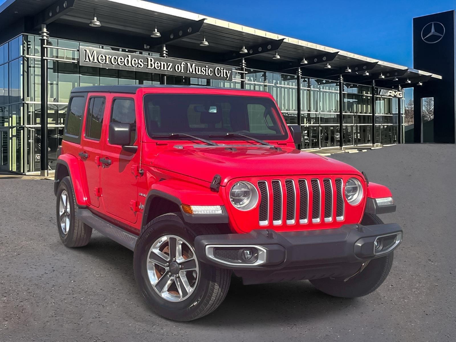 Firecracker Red Clearcoat 2019 Jeep Wrangler SUV / Crossover Four-Wheel Drive 8-Speed Automatic