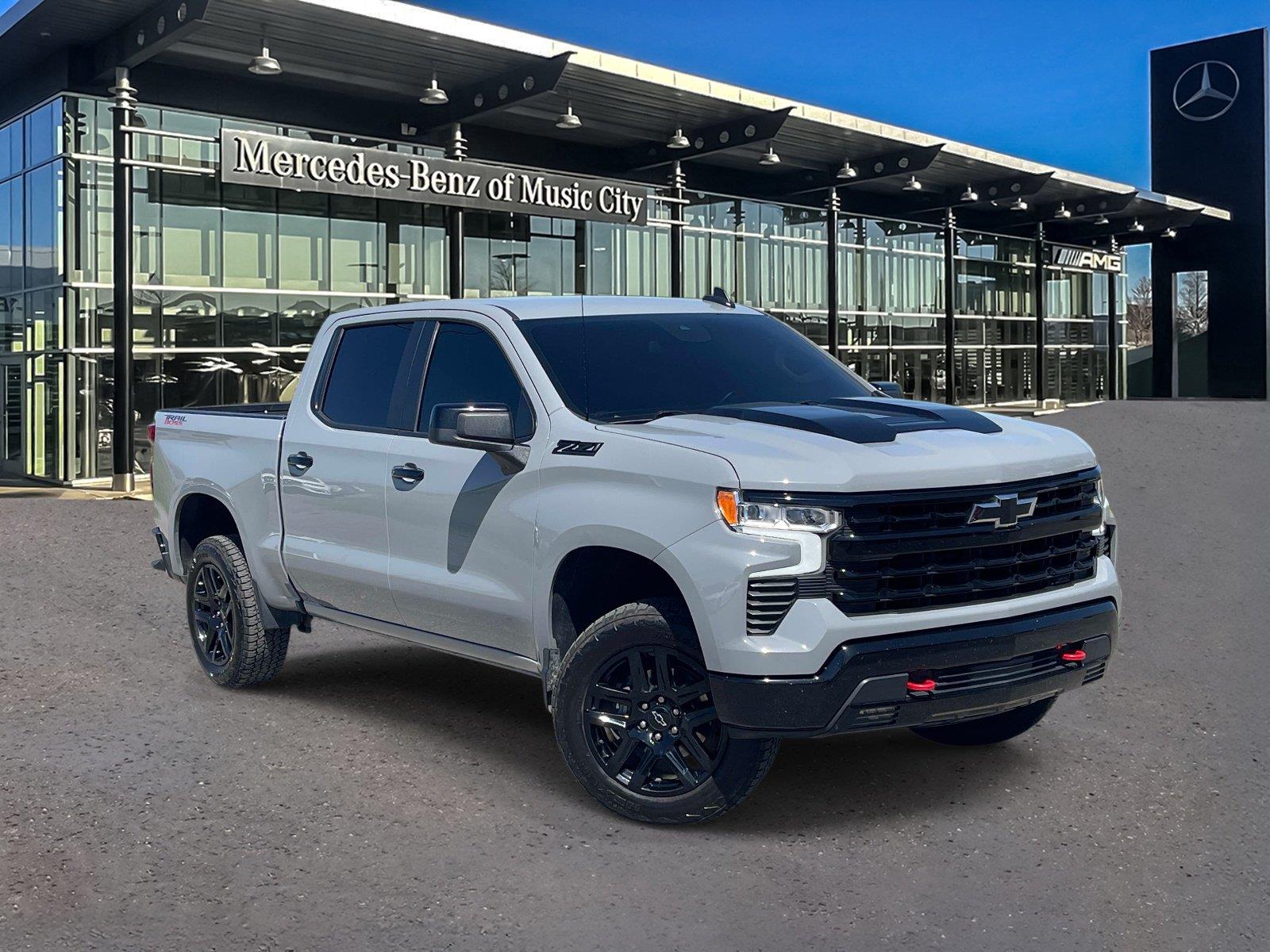 Slate Gray Metallic 2024 Chevrolet Silverado 1500 Pickup Truck Four-Wheel Drive Automatic